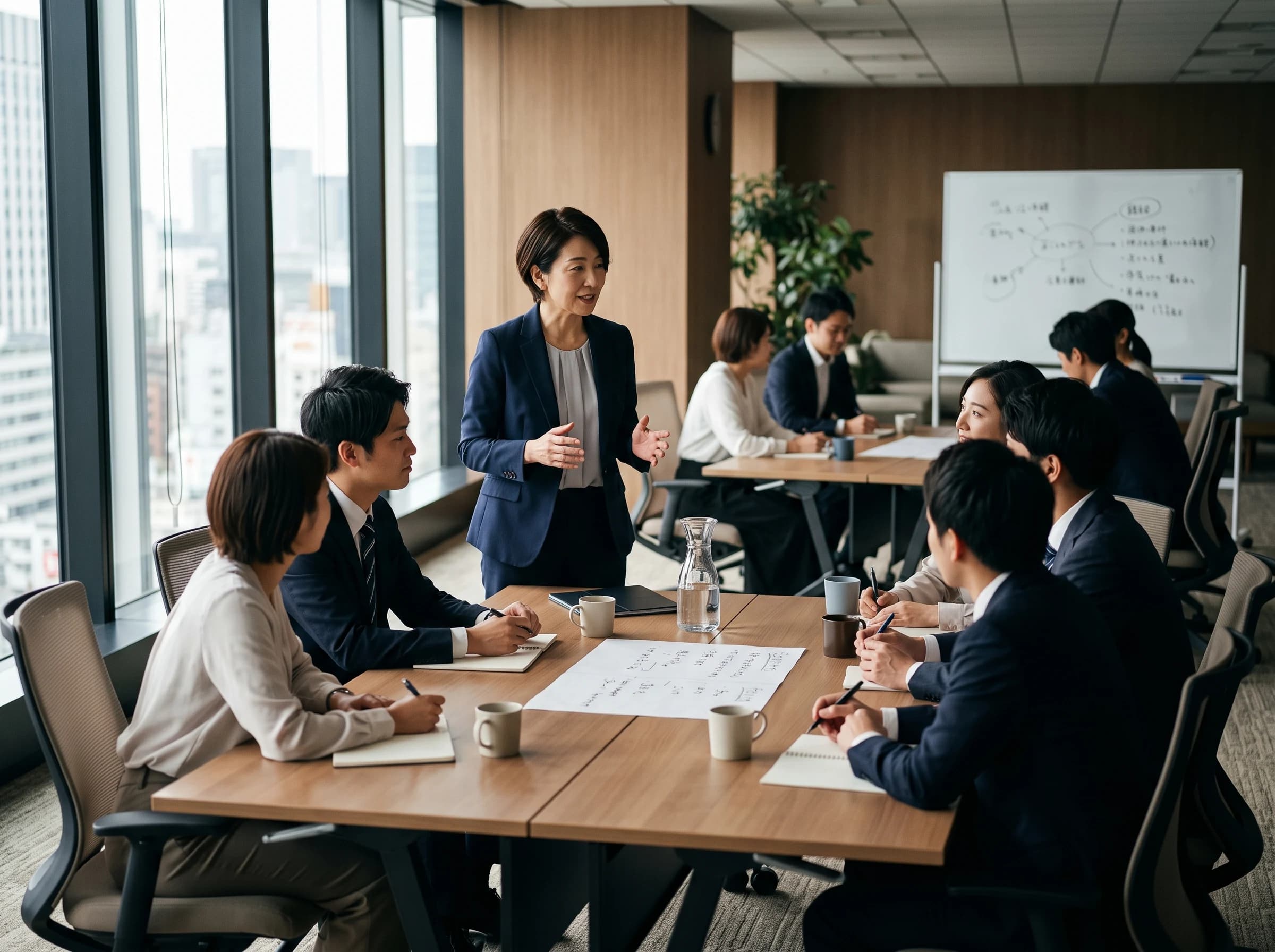 リーダー育成研修の様子
